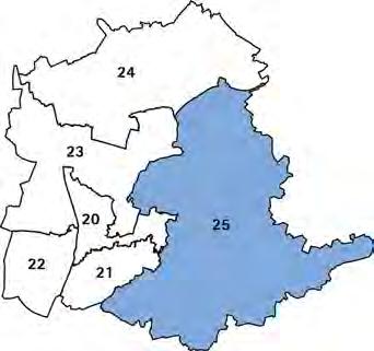 Datenteil - Kreiswahlbezirke 2014 KWB 25 (Ratingen 6) Bevölkerung von... bis unter.