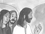 Jesus spricht auch von uns: Wir haben Jesus nie mit unseren Augen gesehen, aber wir haben die Freude