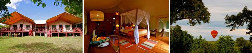 Es ist ein angenehmes klassisches Zeltcamp mit Pool direkt am Talek-Fluss, einem Nebenfluss des Mara.