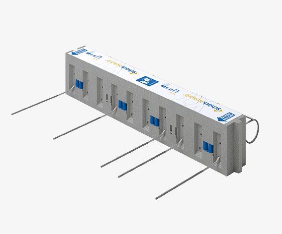 Isokorb Typ QXT Gestützte Balkone QXT