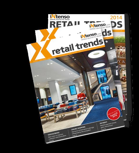 Print-Special: retail trends 2017 ixtenso das Online Journal für den Handel veröffentlicht anlässlich der EuroShop 2017 in Düsseldorf wieder die beliebte Sonderpublikation retail trends.