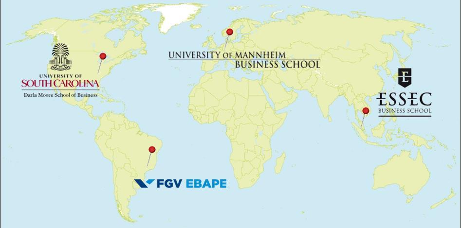 International Business Education Alliance - IBEA Vier Kontinente Vier Länder Ein Programm University of South Carolina, Darla Moore School of Business, Columbia, USA