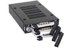 RAID 1, JBOD & BIG Modi Status-LED zur Anzeige des RAID-Aufbaus Tray kompatibel zu MB992 & MB996 Serien Vollmetalldesign und 3 Jahre Herstellergarantie FLEX-FIT zu