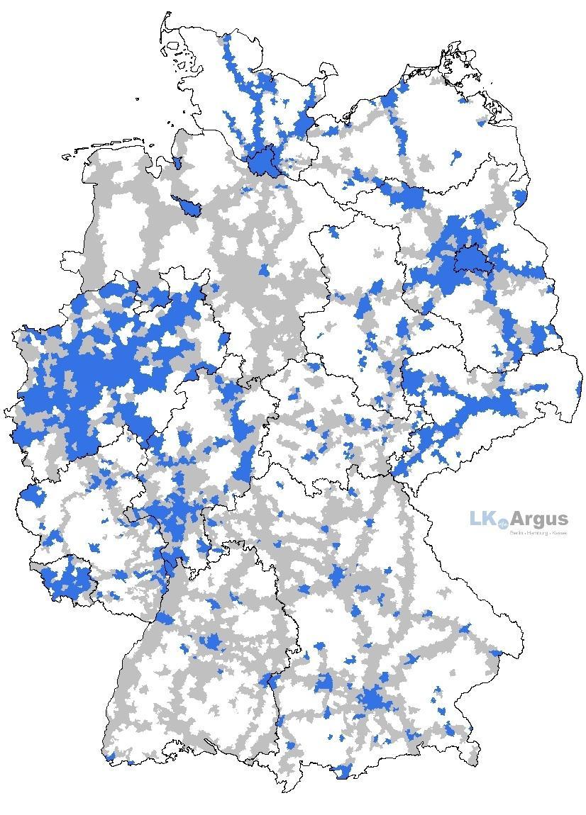 Meldungen zur Lärmaktionsplanung 1.000 Meldungen (9 % aller Gemeinden in Deutschland) 37,2 Mio.