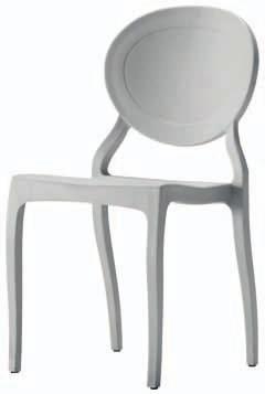 75 kg Net weight Peso neto Poids net Nettogewicht 83 cm Stacking chair Silla apilable Chaise