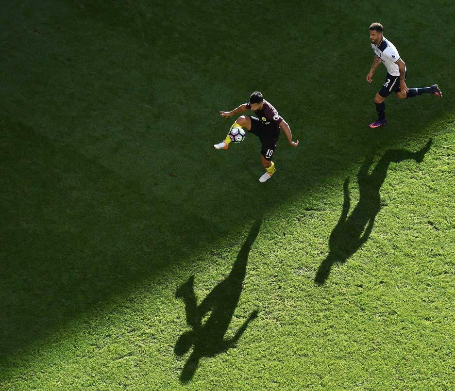 Der mit dem Ball tanzt. Kun Agüero bei Manchester City. 17.