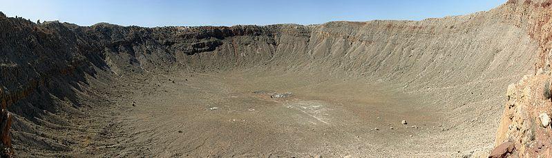 Barringer-Krater 180 m tiefer Krater mit 1200 m Durchmesser entstand vor ca.