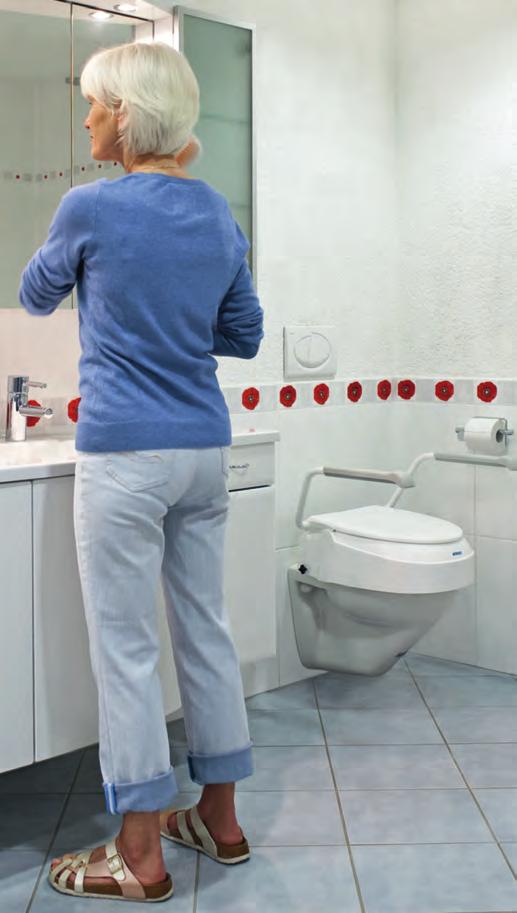 RT 7301 Beschreibung Toilettensitzerhöhungen ermöglichen Personen, die große