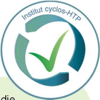 Zertifizierte Recyclingfähigkeit Institut cyclos-htp für Recyclingfähigkeit und Produktverantwortung zertifiziert Recyclingfähigkeit von Verpackungen DSD ist Exklusivpartner.