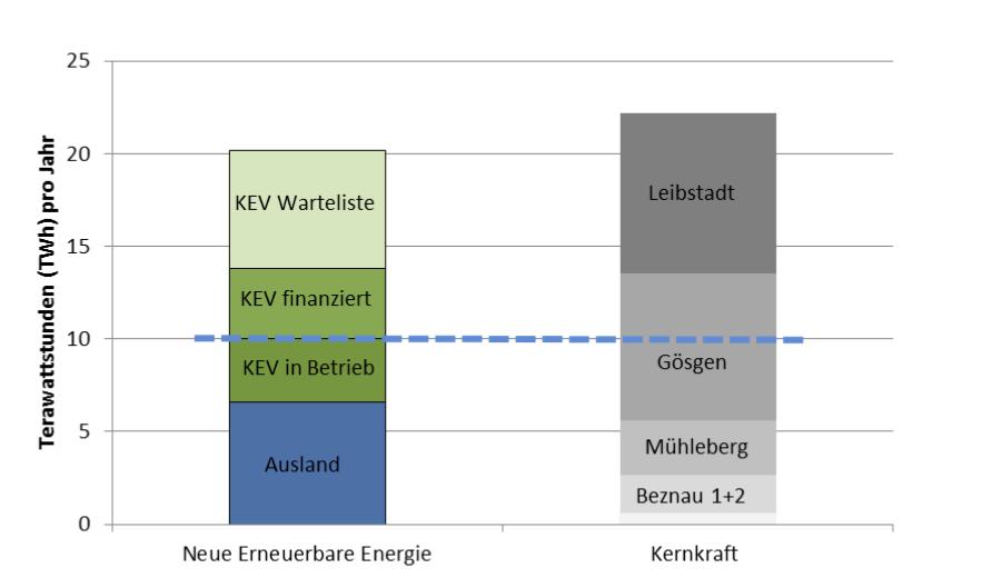 Investitionen der Schweizer Elektrizitätsunternehmen im