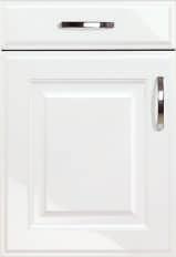 w 7-775 822 Lack Hochglanz High-gloss magnolia white lacquered w 7-760 825 Echt Wildeiche Real wild oak weiß