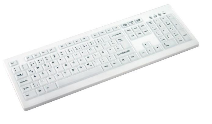 C8100 C4400 C7000 Tastenanordnung ident mit einer herkömmlichen PC-Tastatur Schmutz-und