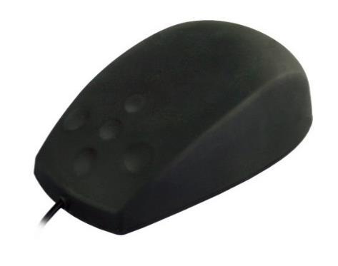 Hygienische Mäuse Touch-scroll Maus Touch-Scroll II Mausradfunktion über Touch-sensor genau so einfach und komfortabel wie bei einer herkömmlichen Scroll-Rad-Maus Komplette Silikonhülle ohne Rillen