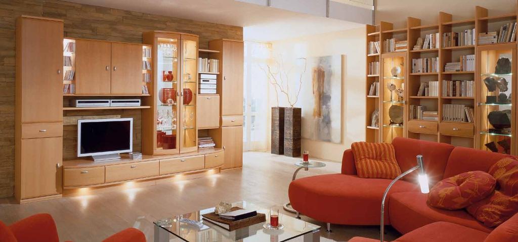 Modern, mit viel Platz: KIANA stellt sich förmlich auf jeden Grundriss ein ob Einzelmöbel oder ein großzügiger Innenausbau.