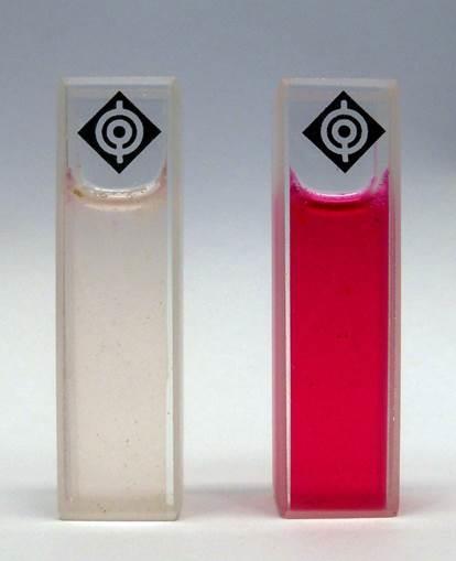 rosaroten Farbe (Purpur), gewöhnliches Abwasser zeigt nur schwache Farbreaktion. Quantitative Bestimmung Parameter CSB wird verwendet.