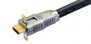HDMI-LWL-Kupfer Kabel, Stecker/Stecker 10 m 306, 4100 000 003 Typ A, 19-Pin 15 m 322, 4100 000 005 23 m 394, 4100 000 006 30 m 465, 4100 000 007 46 m 592, 4100 000 008 60 m 711, 4100 000 009 100 m 1.
