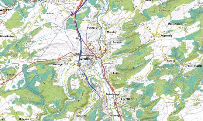 Abb. 67: Karte des Untersuchungsgebiets