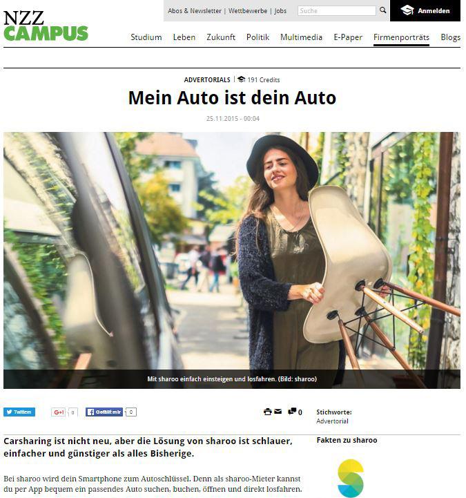 LOOSE INSERTS, NZZ CAMPUS Weight Rate min. format max. format up to 5 g,667. 00 0 mm 95 65 mm CAMPUS.NZZ.CH Student bloggers report directly from universities on the joys and sorrows of everyday student life.