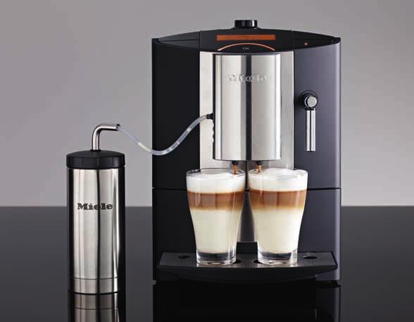 Besser als eine Tasse guter Kaffee: zwei Tassen guter Kaffee Ein Highlight der Miele CM 5200 ist die One-Touch Funktion: Kaffeegenuss ist damit nicht nur doppelt so lecker, sondern
