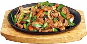 Rindfleisch Chop-Suey mit verschiedenem Gemüse 8.90 62. Rindfleisch nach Szechuan Art 9.50 63. Rindfleisch mit Bambusstücken und Pilzen 9.50 64.