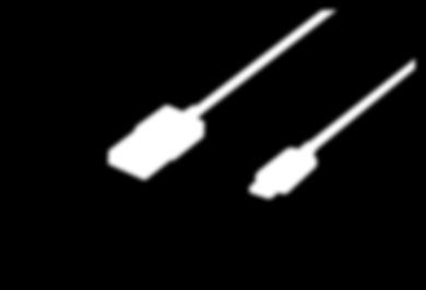 DisplayPort splitter cable, minidp -