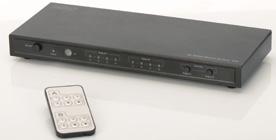 four HDMI sources and two playback devices independently of each other, without having to swap cables Display different media content from up to four HDMI sources on up to two playback devices