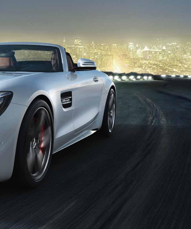37 Intensität pur. Der neue Mercedes-AMG GT C Roadster.