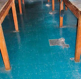 3.6 Ein- und zweischichtige asbesthaltige Boden- und Wandbeläge (Floor-Flex) ohne asbesthaltigen Kleber Mechanischer Rückbau mit einem Hydraulikbagger Allgemeines Bei Rückbauarbeiten nach einer