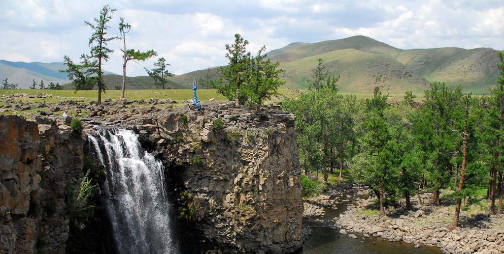und großen Wasserfall Orkhon