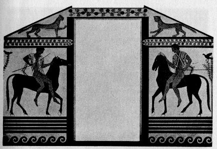 Etruskisches Grabmal (3. Jh. v. Chr.