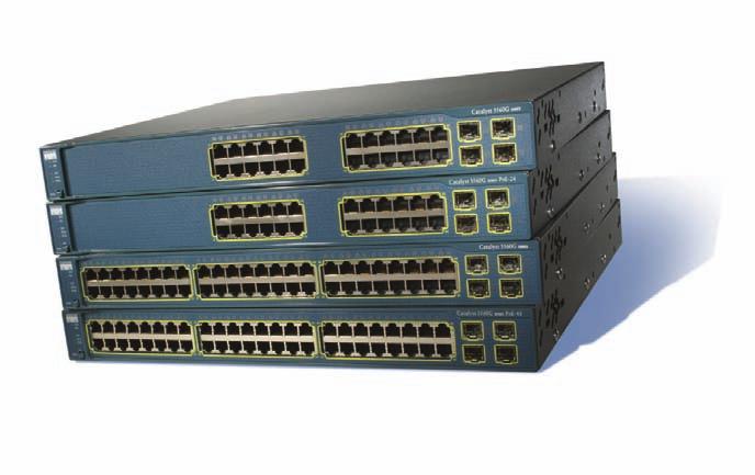 Cisco SMB Classic Produkte Layer-2- und Layer-3-Switches Vergleichstabelle der Produktmerkmale Kategorie Gigabit Ethernet-Switches mit PoE und IP Services- Software Gigabit Ethernet-Switches mit PoE