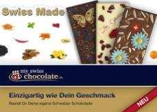 Praxisbeispiel CH -> D: Schokolade auf Kundenwunsch MySwissChocolate.
