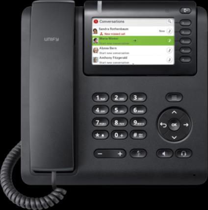 OpenScape Desk Phone CP600 Für den anspruchsvollen, professionellen Anwender. Hohe Interoperabilität, durchgängig papierlos.