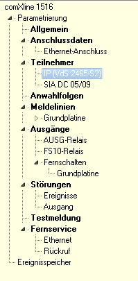 Abweichungen sind mit dem Netzwerkadministrator zu klären. 10. Die Schicht 1 Überwachung bezieht sich auf den IP Port des Übertragungsgerätes.