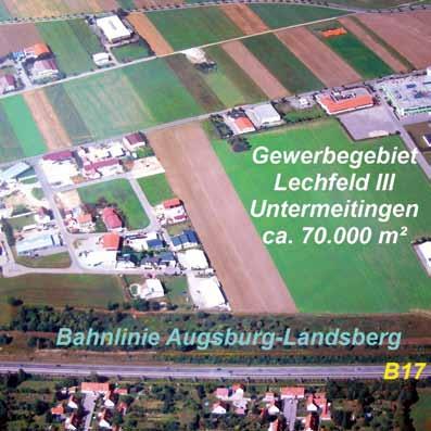 14. Gemeinde Untermeitingen Gewerbegebiet Lechfeld III Einwohner 6.
