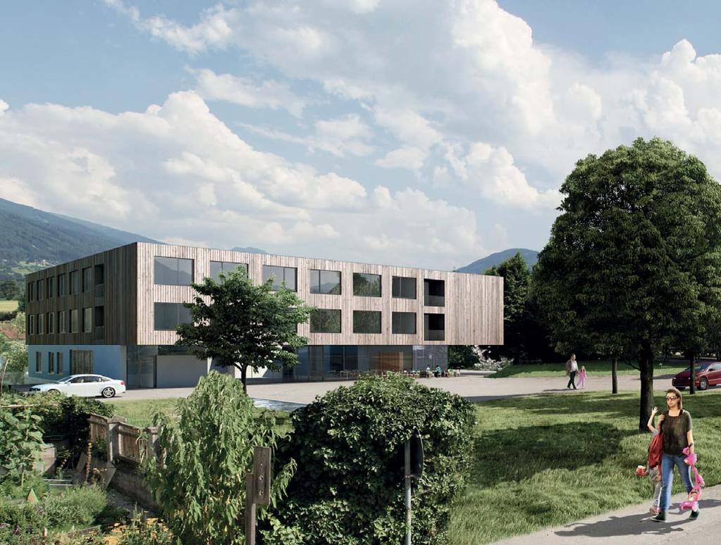 Das gemeindeübergreifende Vorzeigeprojekt wird in Passivhausqualität nach den Plänen des Innsbrucker