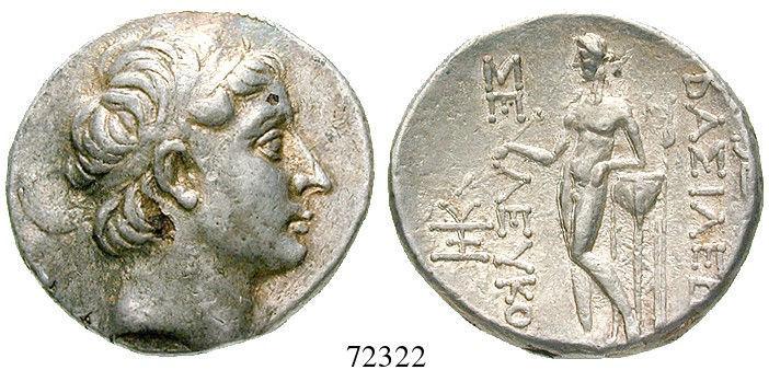 72322 SYRIEN, KÖNIGREICH DER SELEUKIDEN Seleukos II., 246-226 v.chr. Tetradrachme 227-226 v.chr., Antiocheia. 17,09 g. Kopf r.