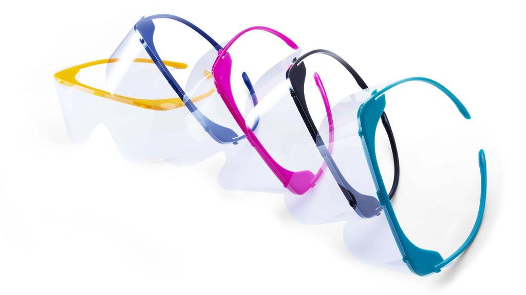 Medizinische Schutzbrillen Einwegprodukte Eine Produktlinie für den medizinischen Bereich, komfortabel und leicht.
