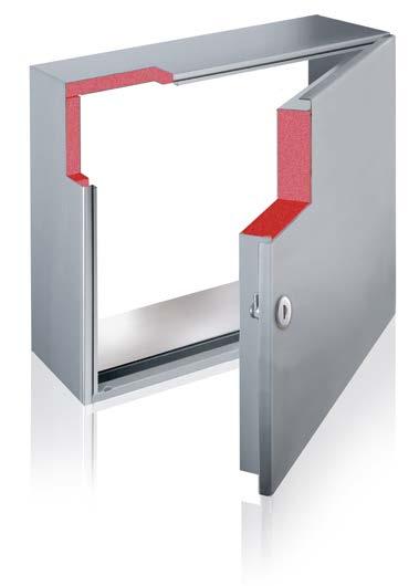 Dämmwerte der Türseitenteilanlage 4 1 2 + Zugluftgeschützter Kasten + Wärmegedämmter Kasten mit 15 mm Dämmung 1 + Wärmegedämmte Tür mit mm Dämmung 2 + Türdichtung 3 + Zusätzliche Abdichtung des
