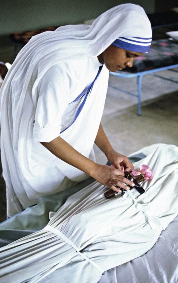 Das Werk von Mutter Teresa geht weiter. Der von ihr gegründeten Gemeinschaft Missionarinnen der Nächstenliebe gehören heute rund 5.100 Schwestern an.