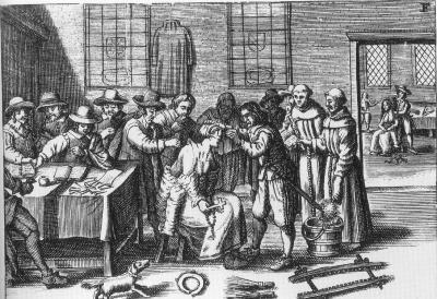 verfügten. Zwar verfolgte die Inquisition die Häretiker und traf alle Massnahmen, bis zur Urteilsfindung oder -vollstreckung.. die sie den weltlichen Instanzen überliess.