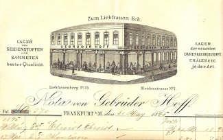 (E020) Los 0375 Frankenthal, Seifenfabrik 1905: etwas fleckig. 22x29.