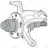 Radlagerwerkzeug montieren (mit hydraulischem Antrieb) Adapter Zentrierring Adapter Spindel Adapter Zentrierring Adapter Spindel Druckring