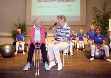 turnen Herta: Tut was, bewegt euch, dann werdet ihr auch so alt wie ich Herta Veldkamp konnte wegen ihrer Knieoperation selber leider nicht mitmachen.