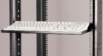 19"-Tastaturhalterung klappbar Tastaturhalterung 1 HE mit Klappmechanismus Max.