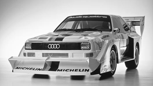 Im Audi Sport quattro von 1984, der direkt aus dem Motorsport abgeleitet wurde, kam er auf 225 kw (306 PS). Er war einer der leistungsstärksten Serienaggregate in den 80er Jahren.