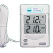 .157 Thermometer Dual-Thermo MAX/MIN Innen- und Aussen-Thermometer, Genauigkeit +/- 1 C, PVC-Aussenkabel ca.