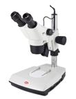 Getrennt regelbare LED Auf- und Durchlichtbeleuchtung 3 W Tischeinsätze schwarz / weiss und Mattglas, Staubschutzhülle Microscope stéréo Zoom SMZ-161-BLED (R2LED) Motic Microscope stéréo Zoom