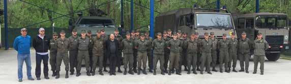 14 Ausbildung & Lehre Live Agent Training in Vinča in Serbien von Vzlt Friedrich Binder Vom 03.-13.04.2017 verlegte ein 25 Mann starkes Kontingent des Kommando ABC-Abwehr (Kdo ABCAbw) nach Serbien.