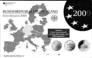 0,45 Münzen-Markt 2 Euro Gedenkmünzen-Set 2008 und 2009 2008 und 2009 sind zwei weitere 2 Euro Gedenkmünzensätze geprägt worden.